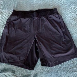 LuLuLemon athletica T.H.E. black short XL w liner